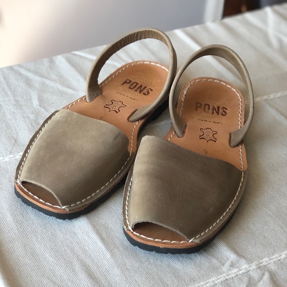 Taupe Pons Sandals - Picture 3 of 5
